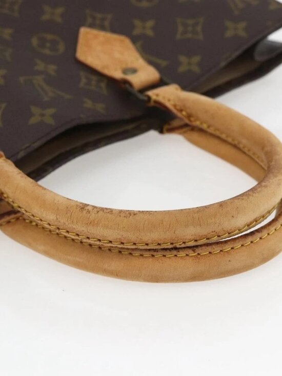 LOUIS VUITTON Monogram Sac Plat Hand Bag M51140 LV Auth BA9399 - Picture 8 of 16